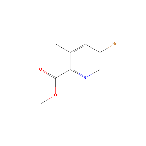 213771-32-5 5-Bromo-3-methylpyridine-2-carboxylic acid methyl ester chemical structure