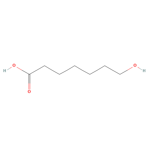 3710-42-7 7-HYDROXYHEPTANOIC ACID chemical structure