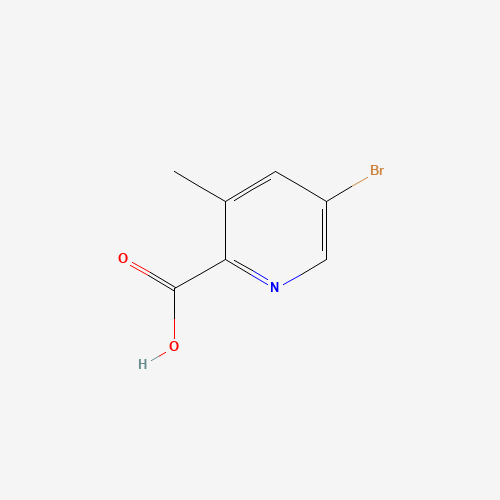 886365-43-1 5-BROMO-2-CARBOXY-3-METHYLPYRIDINE chemical structure