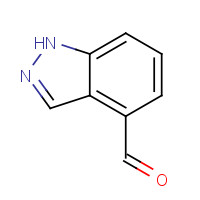 669050-70-8 1H-INDAZOLE-4-CARBALDEHYDE chemical structure