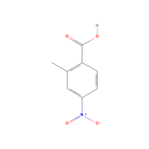1975-51-5 2-Methyl-4-nitrobenzoic acid chemical structure