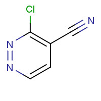 1445-56-3 3-CHLOROPYRIDAZINE-4-CARBONITRILE chemical structure