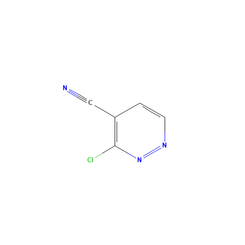 1445-56-3 3-CHLOROPYRIDAZINE-4-CARBONITRILE chemical structure