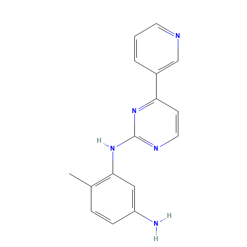 152460-10-1 N-(5-Amino-2-methylphenyl)-4-(3-pyridyl)-2-pyrimidineamine chemical structure