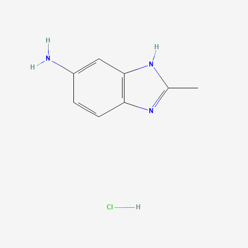 1571-93-3 2-Methyl-1H-benzoimidazol-5-ylamine hydrochloride chemical structure
