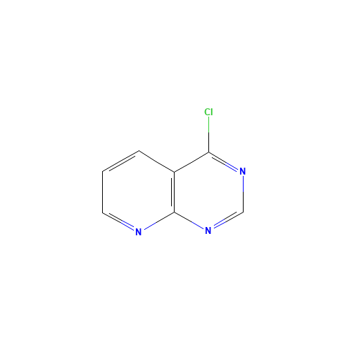 28732-79-8 4-CHLOROPYRIDO[2,3-D]PYRIMIDINE chemical structure
