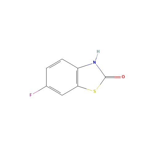 63754-96-1 6-FLUORO-2(3H)-BENZOTHIAZOLONE chemical structure