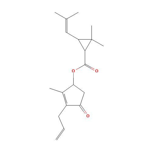 584-79-2 Allethrin chemical structure