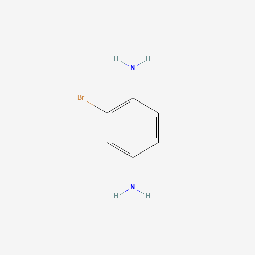 13296-69-0 2-BROMO-BENZENE-1,4-DIAMINE chemical structure