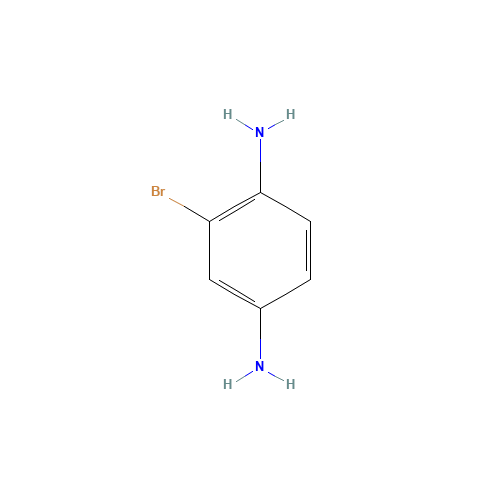 13296-69-0 2-BROMO-BENZENE-1,4-DIAMINE chemical structure