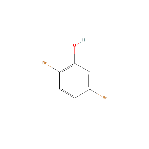 28165-52-8 2,5-DIBROMOPHENOL chemical structure