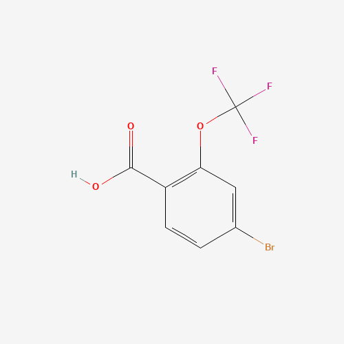509142-48-7 4-Bromo-2-(trifluoromethoxy)benzoic acid chemical structure