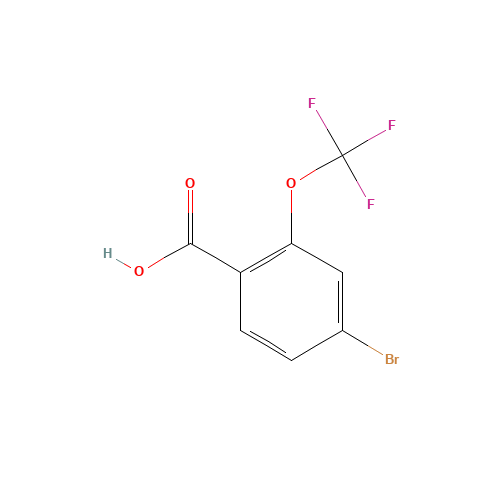 509142-48-7 4-Bromo-2-(trifluoromethoxy)benzoic acid chemical structure
