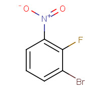 58534-94-4 3-BROMO-2-FLUORONITROBENZENE chemical structure