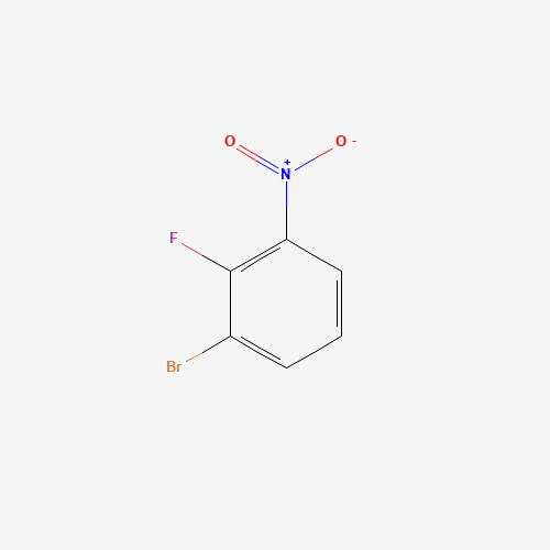 58534-94-4 3-BROMO-2-FLUORONITROBENZENE chemical structure