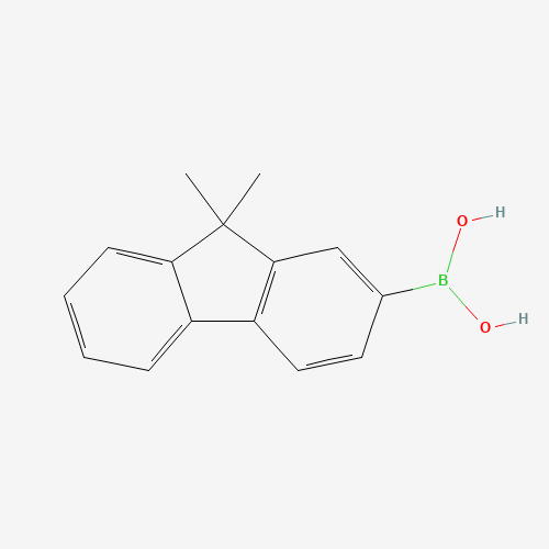 333432-28-3 9,9-Dimethyl-9H-fluoren-2-yl-boronic acid chemical structure