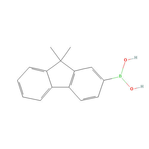 333432-28-3 9,9-Dimethyl-9H-fluoren-2-yl-boronic acid chemical structure
