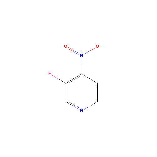 13505-01-6 3-Fluoro-4-nitropyridine chemical structure