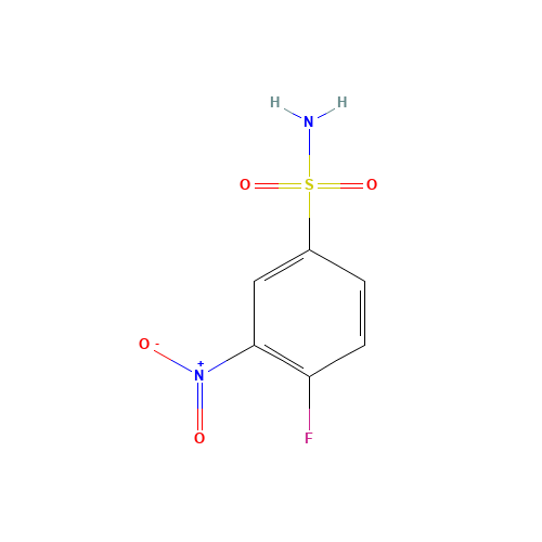406233-31-6 4-FLUORO-3-NITRO-BENZENESULFONAMIDE chemical structure