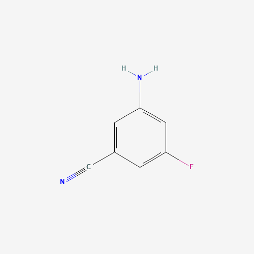 210992-28-2 5-Amino-3-fluorobenzonitrile chemical structure