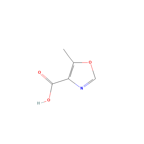 103879-58-9 5-METHYL-1,3-OXAZOLE-4-CARBOXYLIC ACID chemical structure