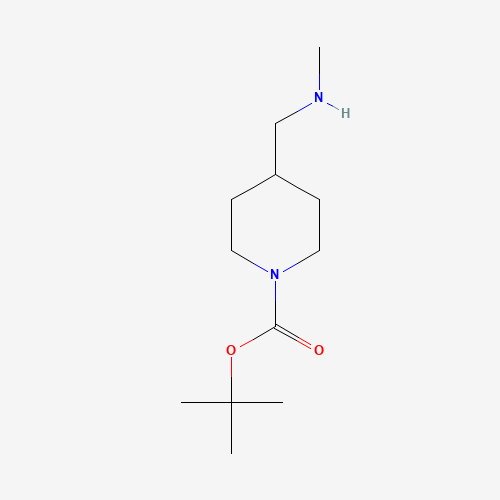 138022-02-3 4-[(METHYLAMINO)METHYL]PIPERIDINE-1-CARBOXYLIC ACID TERT-BUTYL ESTER chemical structure