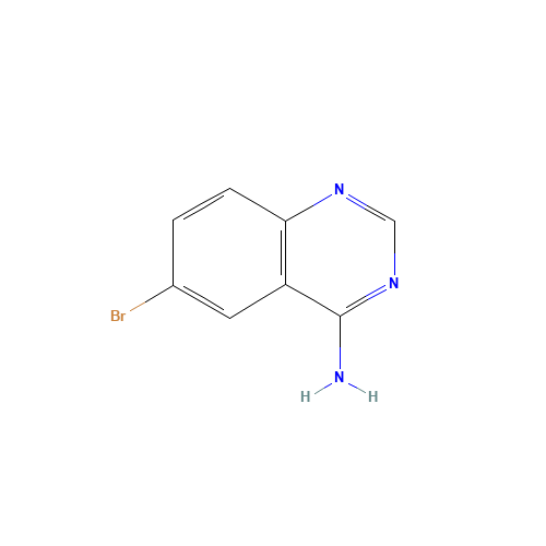 21419-48-7 6-BROMO-QUINAZOLIN-4-YLAMINE chemical structure