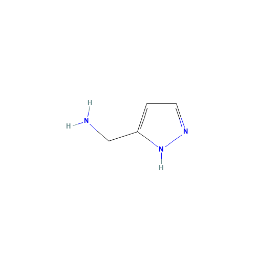 37599-58-9 3-(Aminomethyl)pyrazole chemical structure