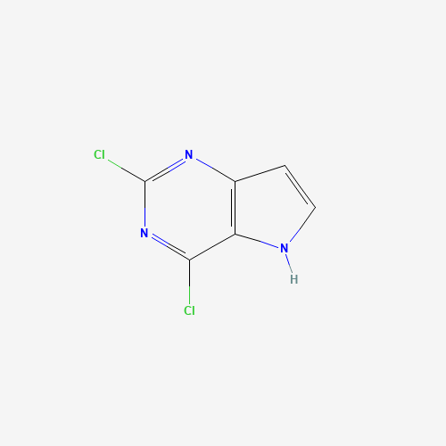 63200-54-4 2,4-DICHLORO-5H-PYRROLO[3,2-D]PYRIMIDINE chemical structure