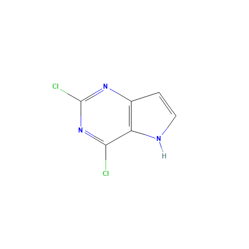 63200-54-4 2,4-DICHLORO-5H-PYRROLO[3,2-D]PYRIMIDINE chemical structure