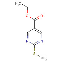 73781-88-1 2-(Methylthio)-5-pyrimidinecarboxylic acid ethyl ester chemical structure