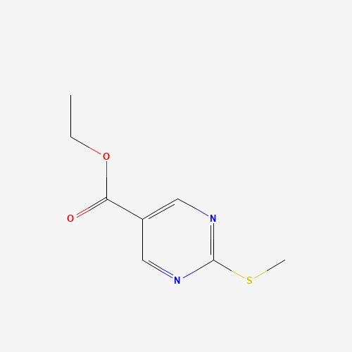 73781-88-1 2-(Methylthio)-5-pyrimidinecarboxylic acid ethyl ester chemical structure