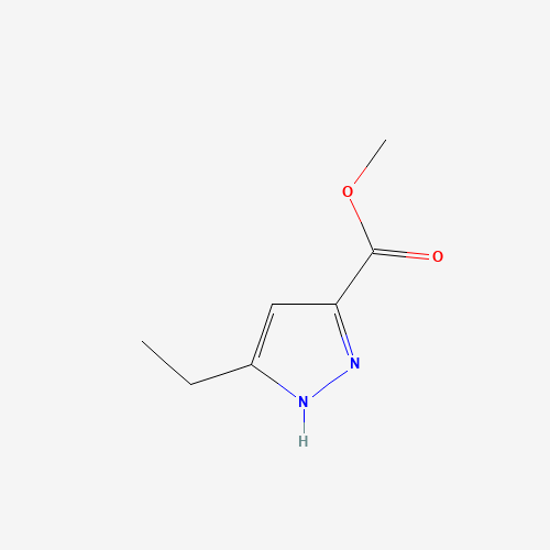 834869-10-2 3-ethyl-5-pyrazolcarboxylic acid methyl ester chemical structure