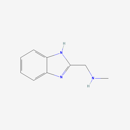 98997-01-4 (1H-BENZOIMIDAZOL-2-YLMETHYL)-METHYL-AMINE chemical structure