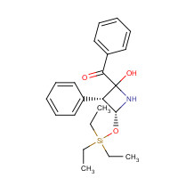 149249-91-2 (3R,4S)-1-Benzoyl-4-phenyl-3-[(triethylsilyl)oxy]-2-azetidinone chemical structure