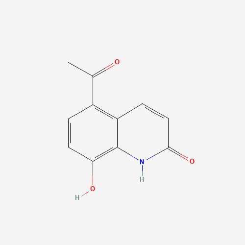 62978-73-8 5-ACETYL-8-HYDROXY-1H-QUINOLIN-2-ONE chemical structure