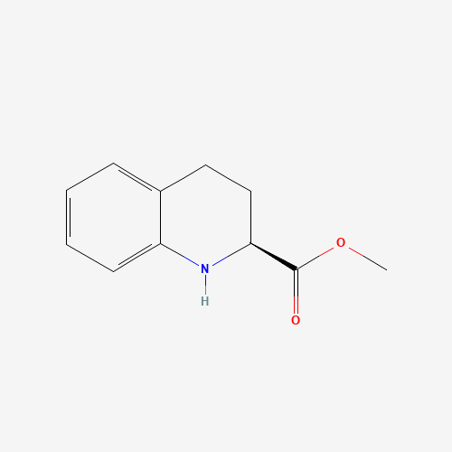 63492-82-0 (S)-1,2,3,4-TETRAHYDRO-QUINOLINE-2-CARBOXYLIC ACID METHYL ESTER chemical structure
