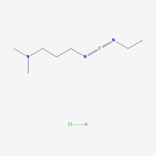 7084-11-9 N-(3-DIMETHYLAMINOPROPYL)-N'-ETHYLCARBODIIMIDE HYDROCHLORIDE chemical structure