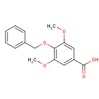 14588-60-4 3,5-dimethoxy-4-phenylmethoxy-benzoate chemical structure