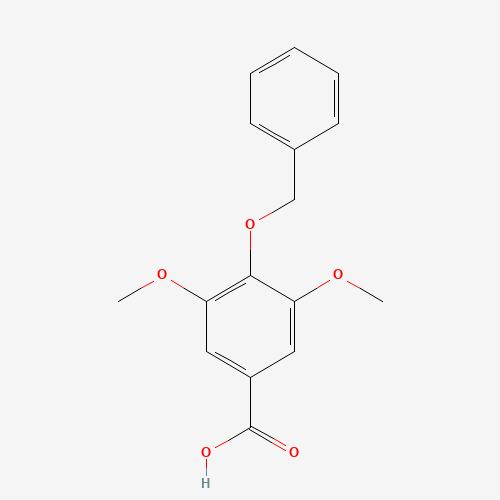 14588-60-4 3,5-dimethoxy-4-phenylmethoxy-benzoate chemical structure