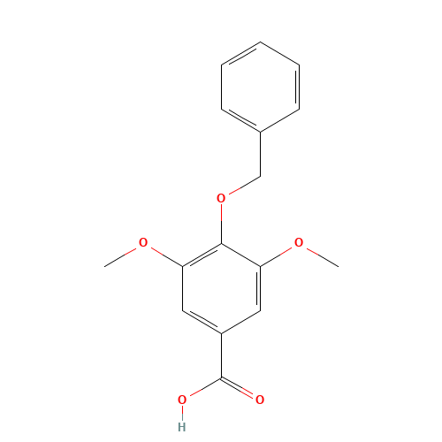 14588-60-4 3,5-dimethoxy-4-phenylmethoxy-benzoate chemical structure
