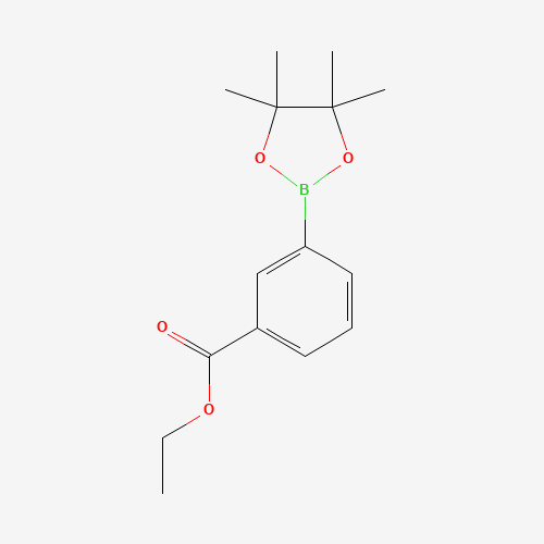 269410-00-6 ETHYL 3-(4,4,5,5-TETRAMETHYL-1,3,2-DIOXABOROLAN-2-YL)BENZOATE chemical structure