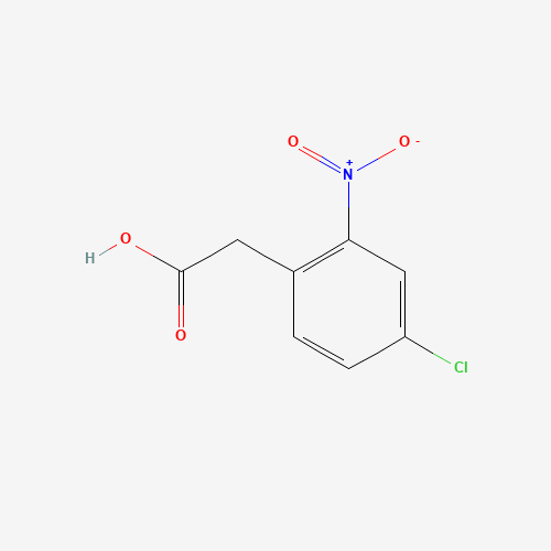 37777-71-2 2-(4-CHLORO-2-NITROPHENYL)ACETIC ACID chemical structure