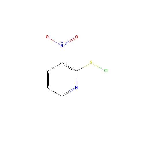 68206-45-1 3-NITRO-2-PYRIDINESULFENYL CHLORIDE chemical structure