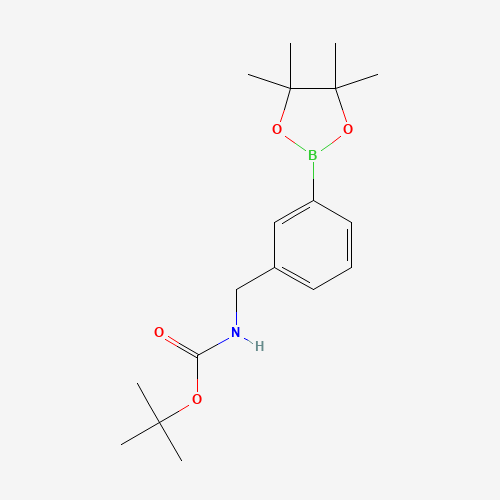 832114-05-3 3-((N-BOC-AMINO)METHYL)PHENYLBORONIC ACID chemical structure