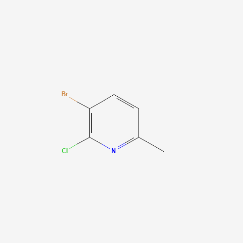 185017-72-5 3-BROMO-2-CHLORO-6-PICOLINE chemical structure