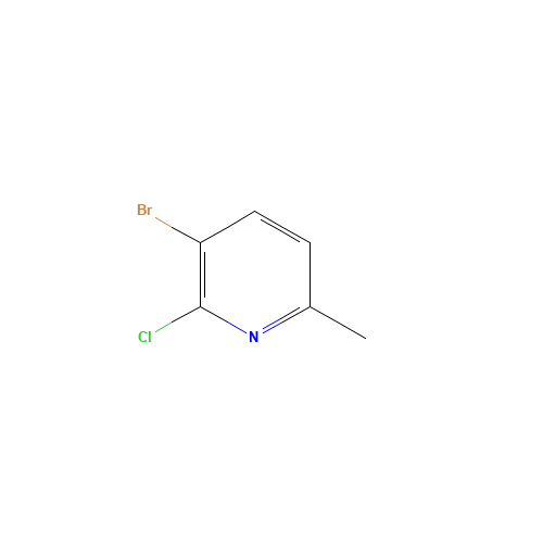 185017-72-5 3-BROMO-2-CHLORO-6-PICOLINE chemical structure