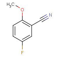 189628-38-4 5-FLUORO-2-METHOXYBENZONITRILE chemical structure