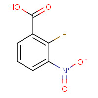 317-46-4 2-FLUORO-3-NITROBENZOIC ACID chemical structure
