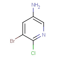 130284-53-6 2-Chloro-3-bromo-5-aminopyridine chemical structure